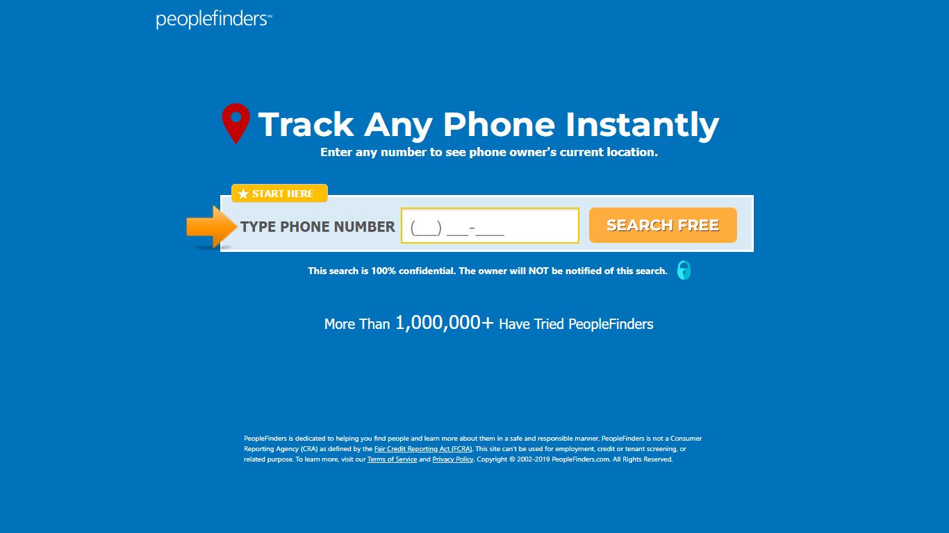 Track Any Phone - /peoplefindersinc